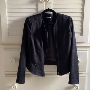 Tahari black jacket; size S